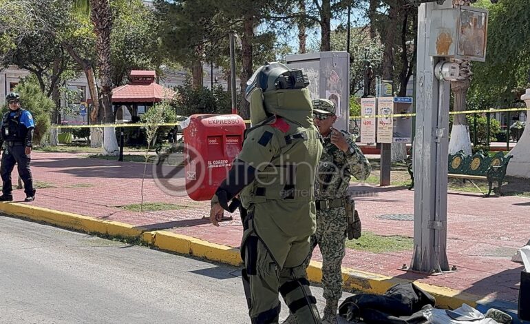  Ingresó equipo antibombas a la Secretaría de Hacienda