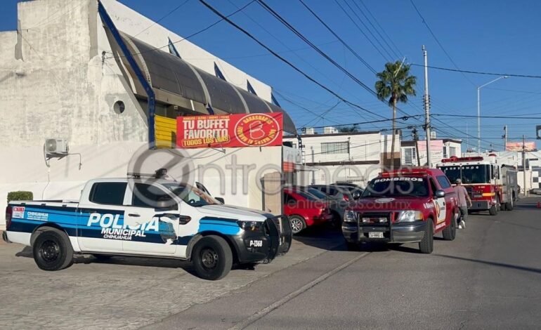 Movilización por fuga de gas en local de comida en San Felipe