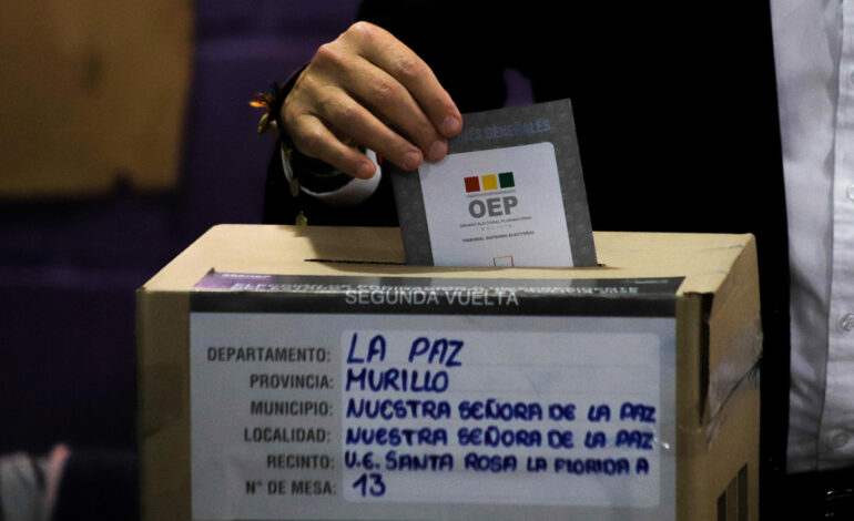  Bolivia vive una elección presidencial inédita