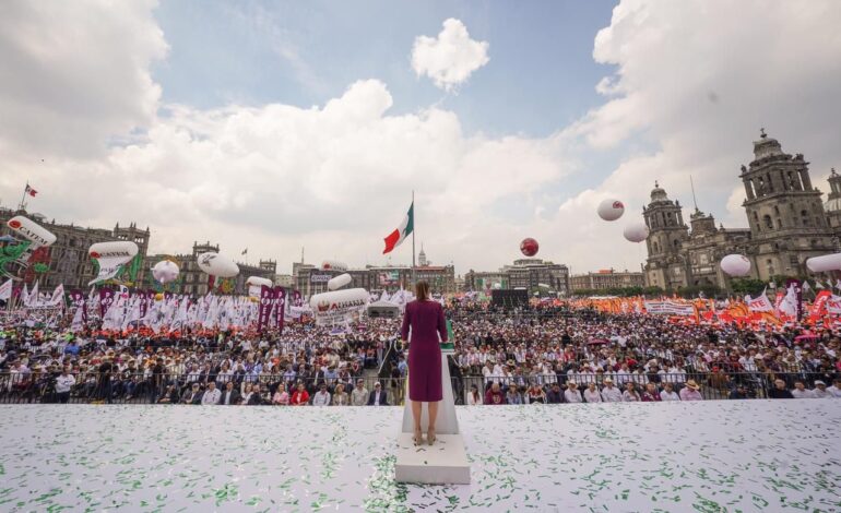 Reforma al amparo protege derechos pero da fin al refugio de los evasores, señala Claudia Sheinbaum