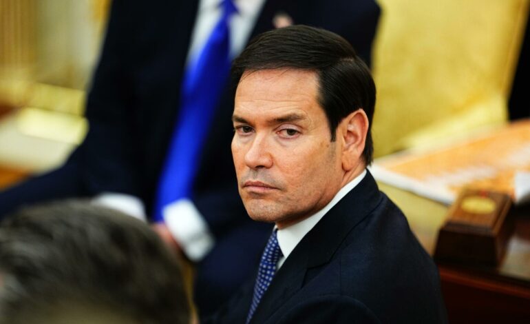  Marco Rubio descarta subida de aranceles a Colombia como parte de las sanciones a Petro