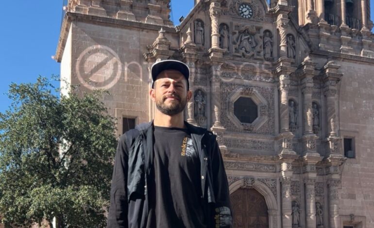  Hugo Navarrete, desde los 10 años la patineta forma parte de su vida