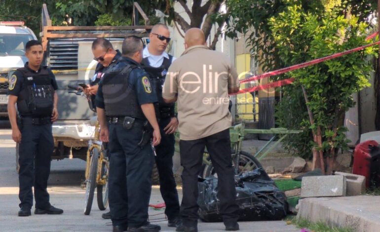  Investigan muerte de hombre al interior de colonia Granjas