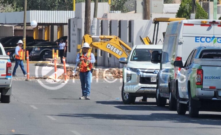  Controlan fuga de gas en colonia Nombre de Dios