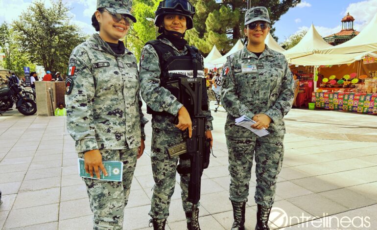 Elizabeth Olguín, de paramédico al engranaje femenino de la Guardia Nacional