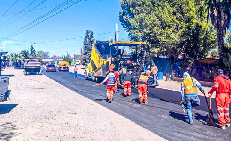  Rehabilita Estado carretera Meoqui-Julimes en beneficio de más de 50 mil personas
