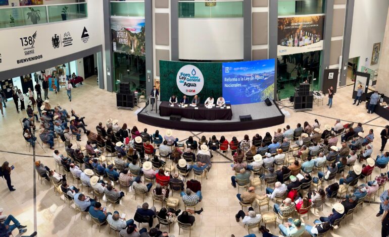  Concluye foro en Chihuahua con acuerdos para impulsar reforma hídrica en beneficio del campo