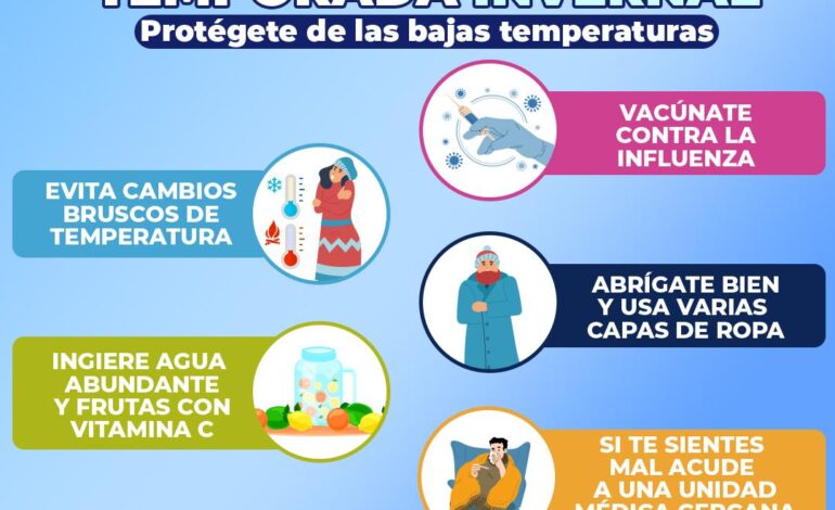 Regidora Lupita Borruel invita a la ciudadanía a extremar precauciones ante el descenso de temperatura