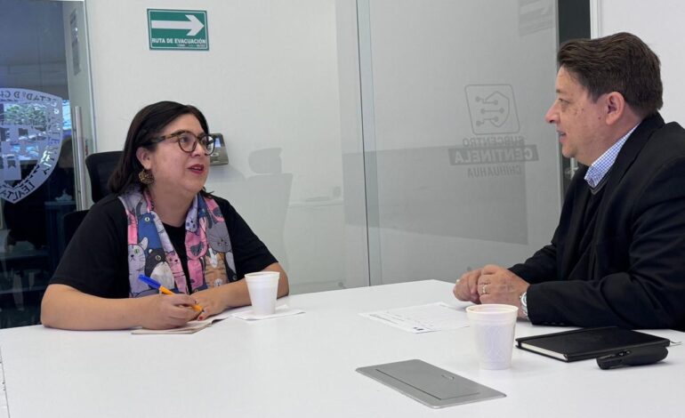  Investigadora de la UNAM visita el C7-iA para conocer el alcance tecnológico de la Plataforma Centinela