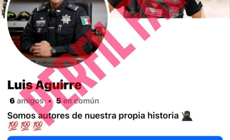  Alertan por perfil falso del subsecretario de la SSPE