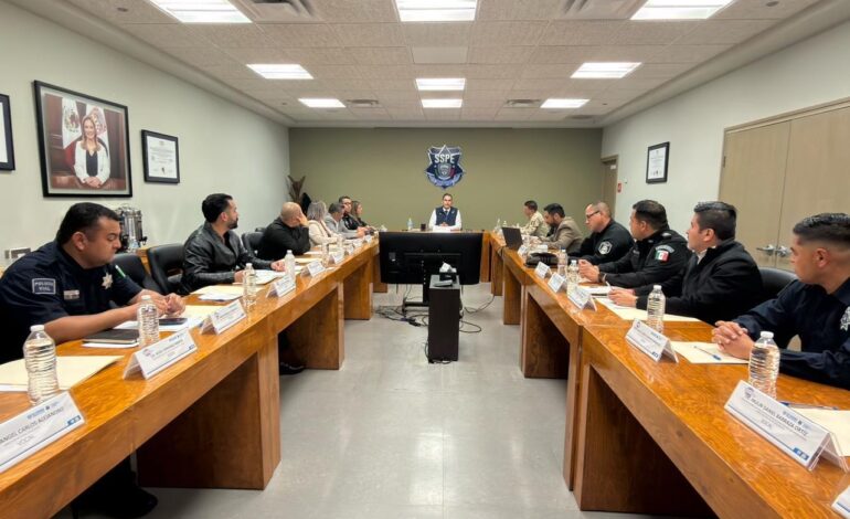  Instala SSPE Comité Técnico de Inteligencia para fortalecer la coordinación operativa y penitenciaria en Chihuahua
