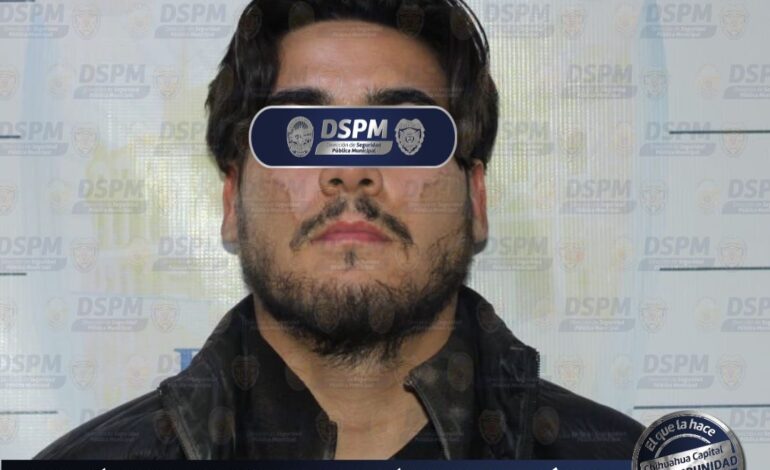  Detuvo Policía Municipal a dos con armas largas