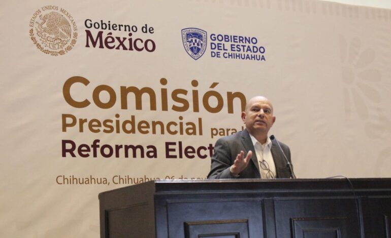  Propone Cuauhtémoc Estrada reformar el sistema de representación proporcional y elección directa de regidores en foro nacional sobre la reforma electoral
