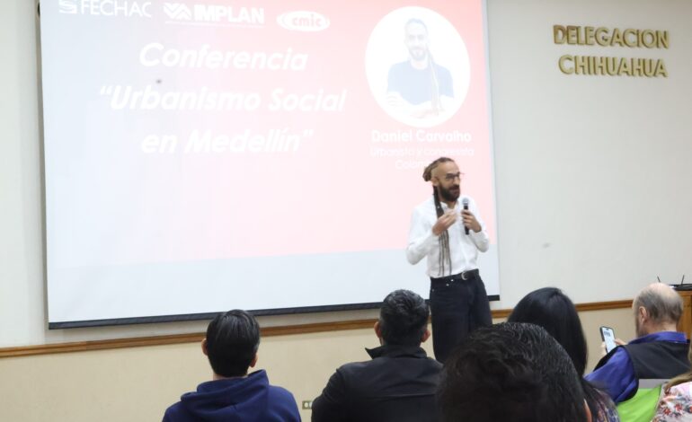  Encuentro constructor con Daniel Carvalho «Urbanismo Social en Medellín»; planeación de ciudad