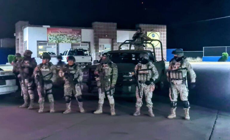  Implementan operativo en todos los accesos carreteros de Parral tras masacre