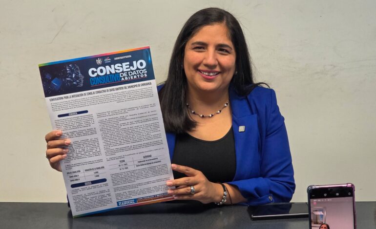  Se parte del Consejo Consultivo de Datos Abiertos e impulsa la transparencia: Municipio