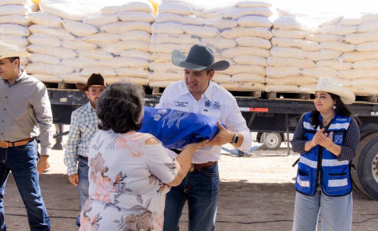  Entrega alcalde Marco Bonilla obras y apoyos en zona rural de Guadalupe