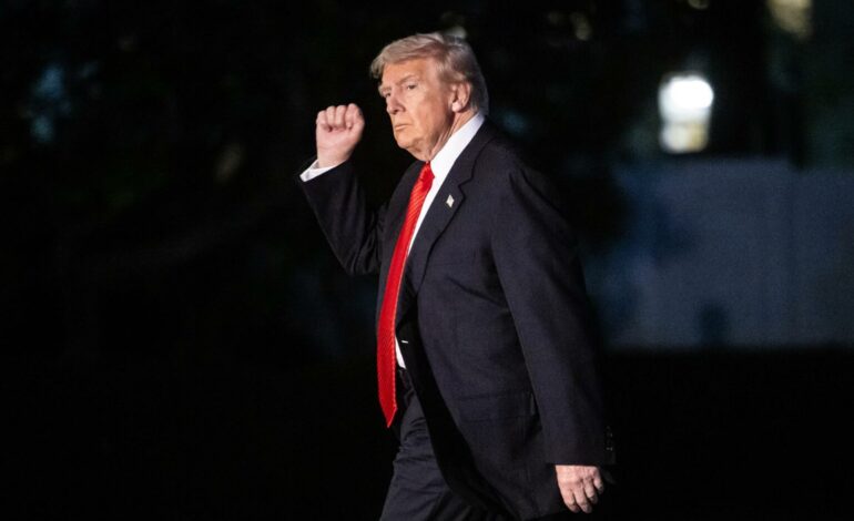  Descarta Donald Trump guerra con Venezuela