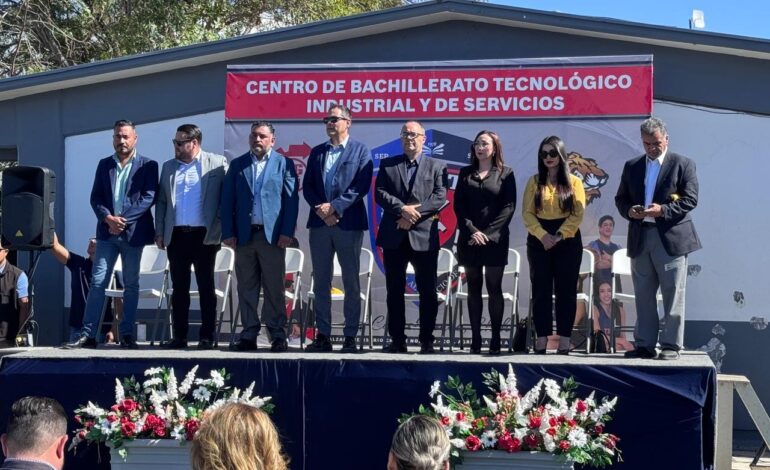  Participa Gilberto Loya en evento de prevención juvenil en el Cbtis 117 de Cuauhtémoc