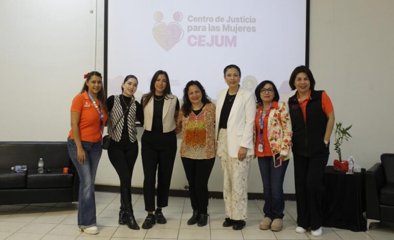  Imparte CEJUM plática del 25N a servidores públicos