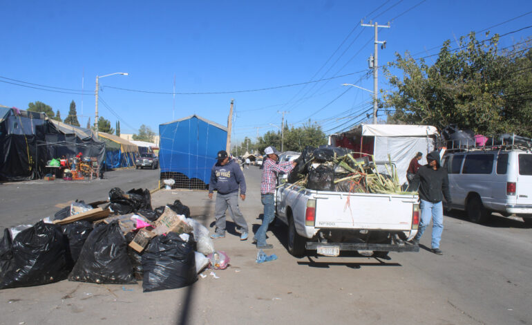  Retiró Municipio 52.1 toneladas de basura de panteones
