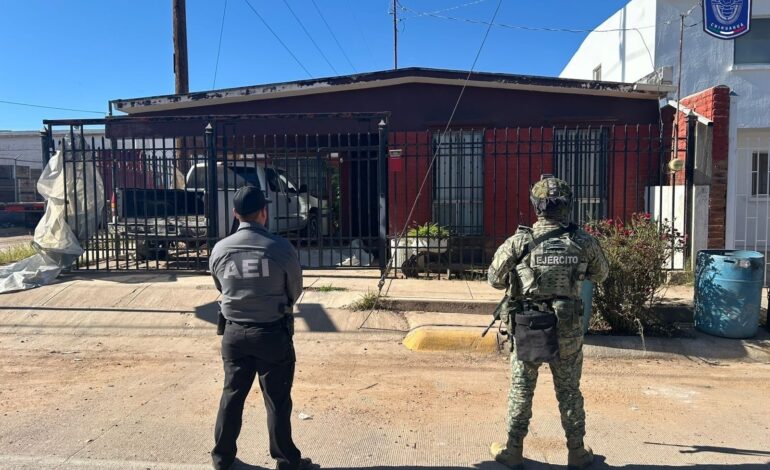  Asegura FGE Occidente en cateo llaves y placas de vehículos robados