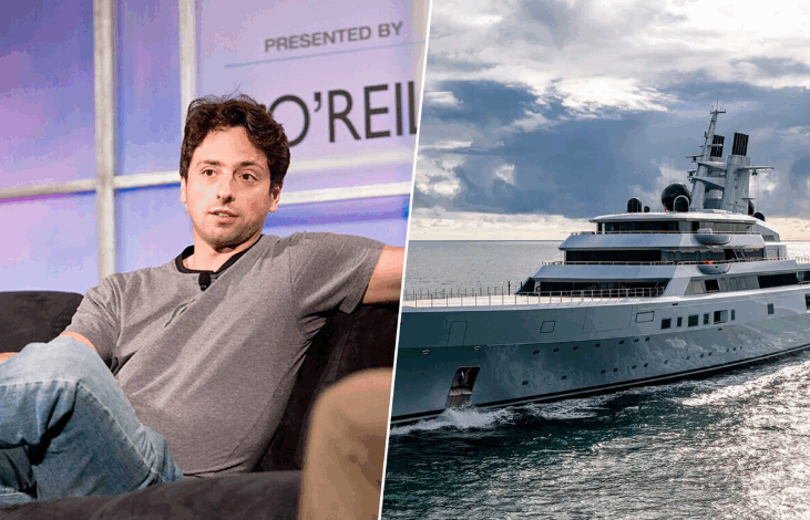  El cofundador de Google ha traído a Málaga uno de los yates más caros del planeta: 142 metros de lujo y tecnología