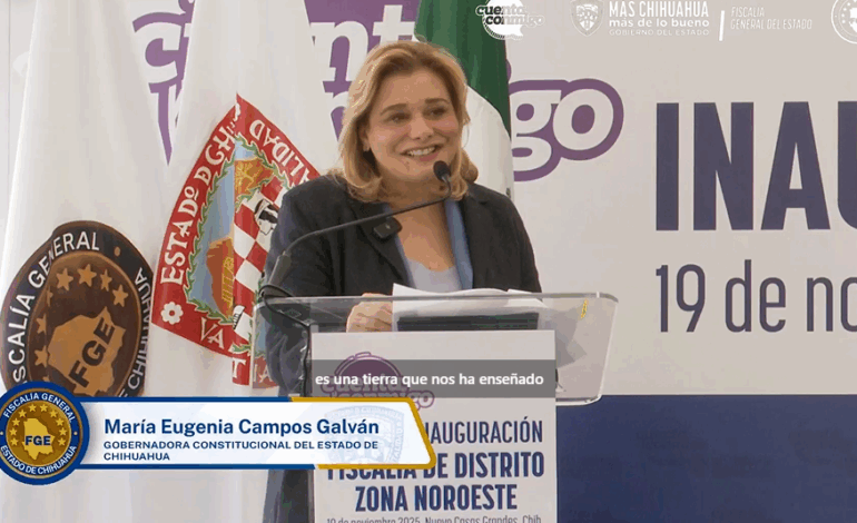  Confirma Maru Campos el Subcentro Centinela para NCG, agradece a alcaldesa por no politizar la seguridad