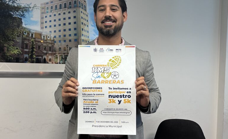  Anuncian carrera por la inclusión el próximo 7 de diciembre