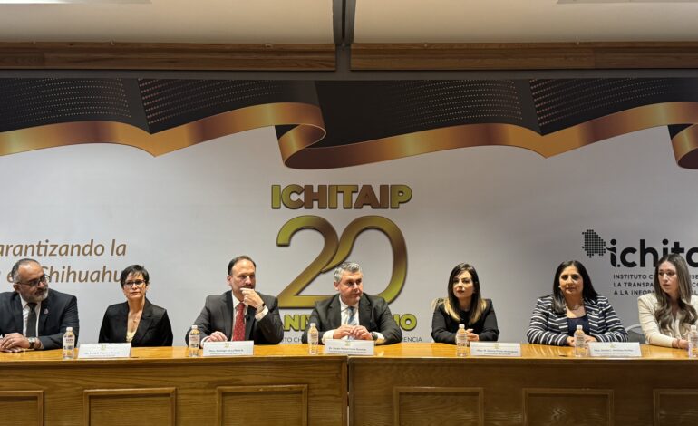  Inician Jornadas de Transparencia del Ichitaip, asisten la primera presidenta y último presidente del INAI