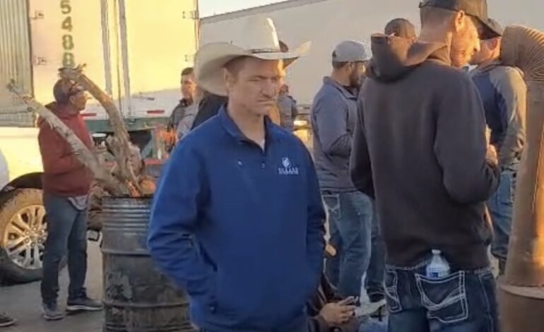  Amanecieron productores en Aduana Mexicana de Juárez