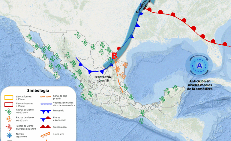  Pronostican lunes soleado y fresco; máxima será de 21°C en Chihuahua capital