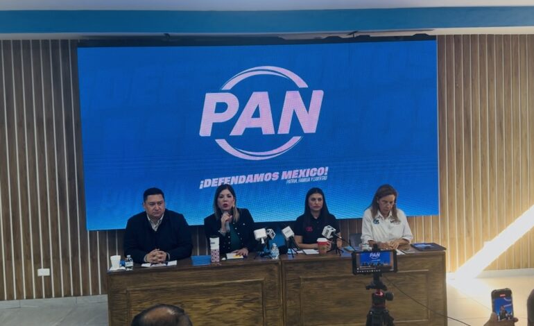  Los legisladores de Morena son unos cobardes y Román Alcántar ni idea tiene lo que hace en Conagua: PAN Estatal
