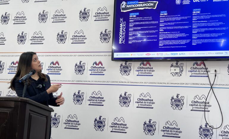  Anuncia OIC la 2da Jornada de Anticorrupción; del 3 al 5 de diciembre