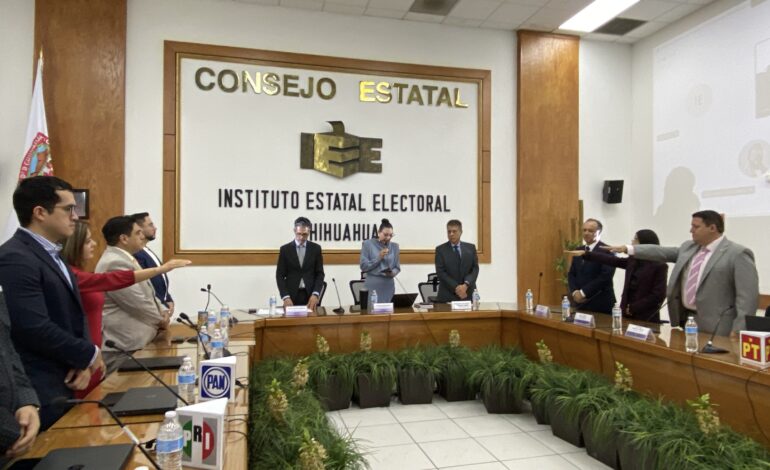  Toman protesta nuevos consejeros del IEE