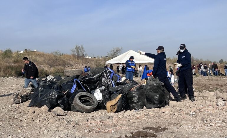  Acude Marco Bonilla a jornada de limpieza del proyecto “Rescatemos el Río Sacramento”