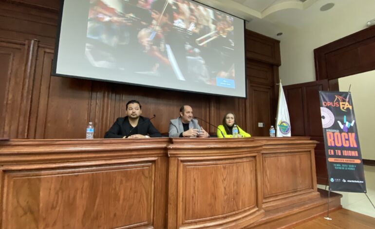  UACH anuncia el concierto sinfónico Rock en tu Idioma