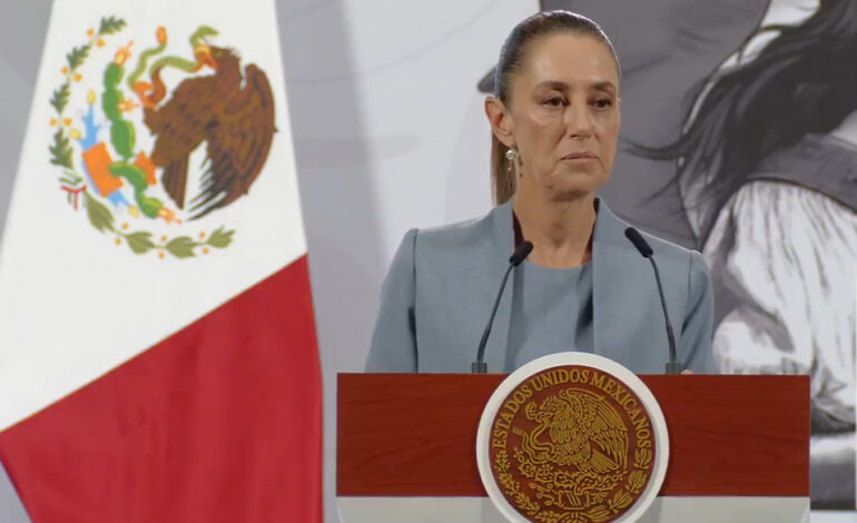  Sheinbaum afirma que Gertz Manero no le ha comunicado su renuncia a la FGR; “recibí una carta del Senado”, afirma