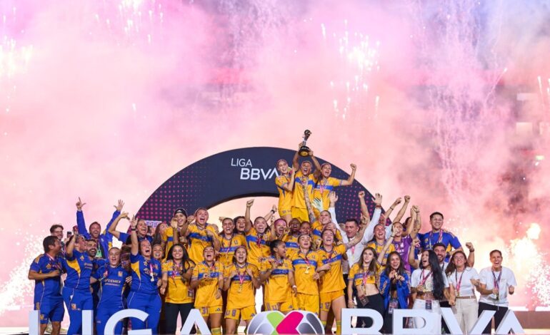  Tigres de la UANL es campeón de la Liga MX Femenil 