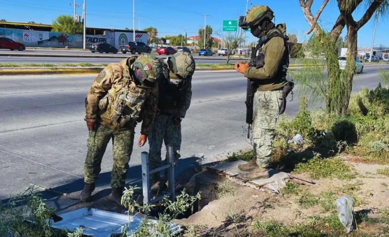  Encuentran un nuevo túnel en Ciudad Juárez que conduce al río Bravo