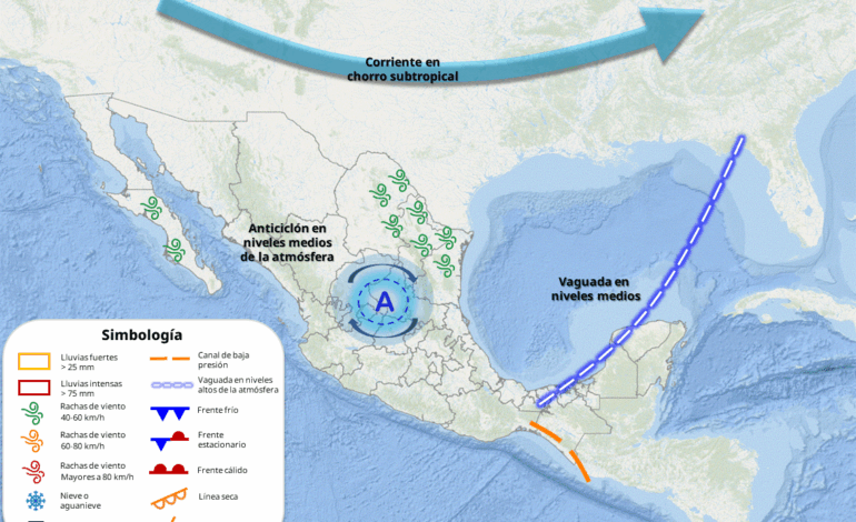  Pronostican viernes despejado y con vientos ligeros; máxima será de 28°C en Chihuahua capital