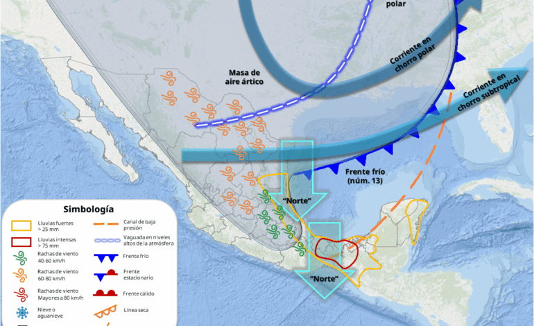  Prevén máxima de 20°C para Chihuahua y 19°C para Juárez