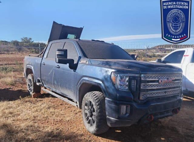  Asegura Célula BOI vehículo blindado y tres unidades más con reporte de robo en Matamoros