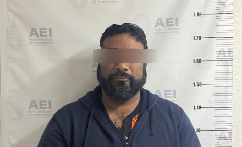  Cumplimenta AEI orden de aprehensión por abuso sexual a director de primaria en Nuevo Casas Grandes