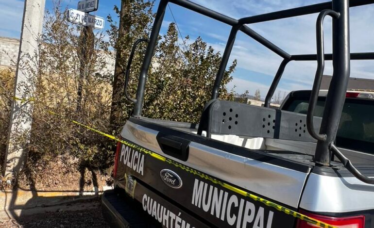  Localizan a mujer sin vida en lote baldío de la colonia Progreso, en Cuauhtémoc