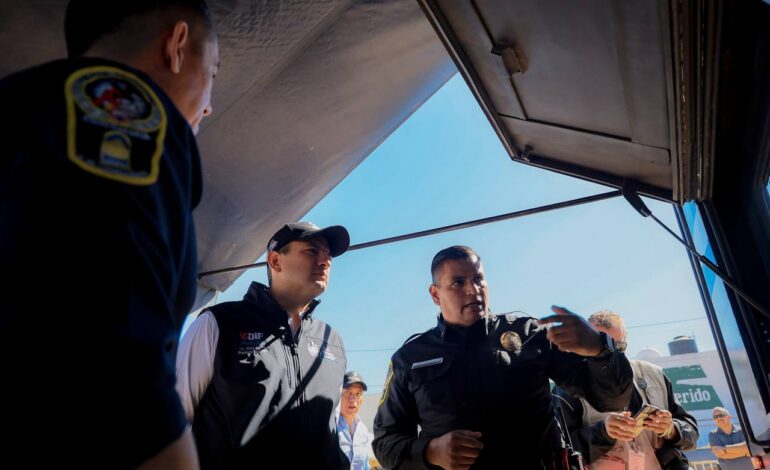  Supervisa alcalde Marco Bonilla operativo de seguridad por Día de Muertos en los panteones