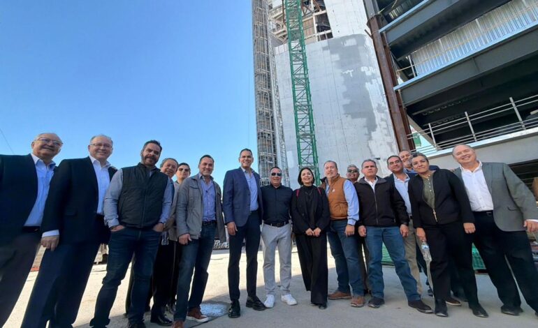  Muestra titular de la SSPE la Torre Centinela a socios de Coparmex Juárez