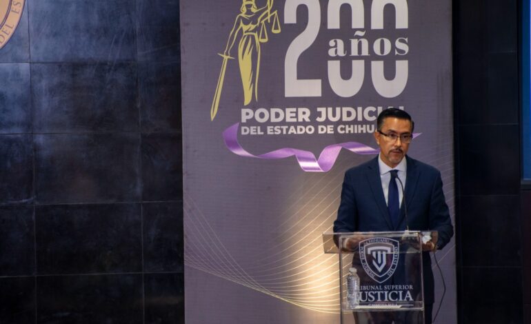  Formación judicial, clave para transformar la justicia: destaca Dr. Sergio Javier Molina Martínez en el Bicentenario del Poder Judicial