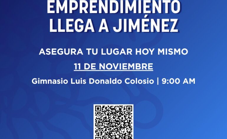  Invita Estado a Caravana de Emprendimiento en Jiménez