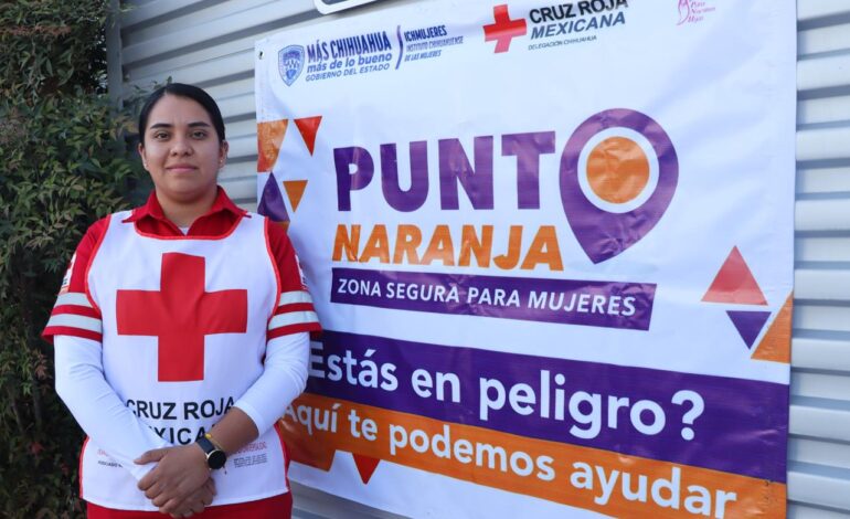  ICHMujeres habilita 4 “Puntos Naranja” en la Cruz Roja